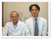 名誉院長と院長